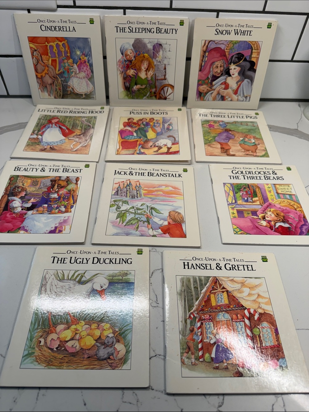 11/12 Once-Upon-A-Time Tales 1992 Vintage Classic Fairy Tales